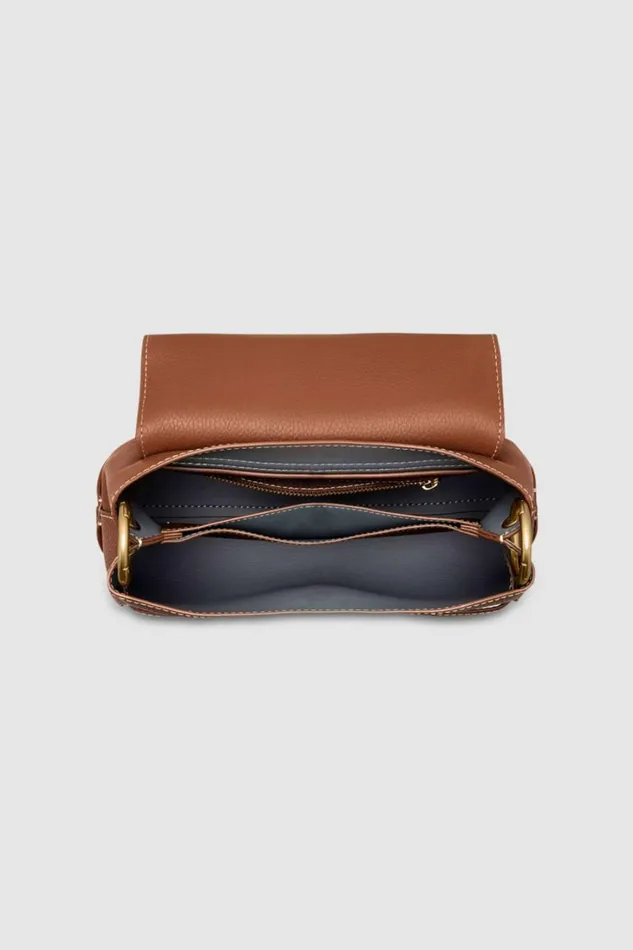 Oroton Margot Small Top Handle Whiskey Women Shoulder Oroton Margot Small Top Handle Whiskey Women Shoulder