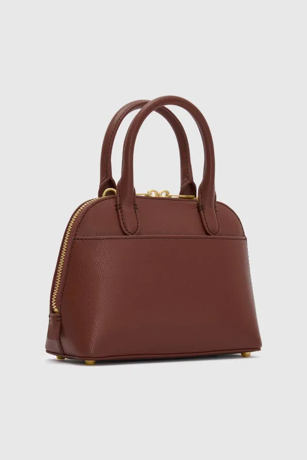 Oroton Muse Micro Griptop Barn Red Women Mini Bags Oroton Muse Micro Griptop Barn Red Women Mini Bags