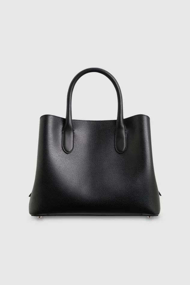 Oroton Muse Small Three Pocket Day Bag Black Women Work Oroton Muse Small Three Pocket Day Bag Black Women Work