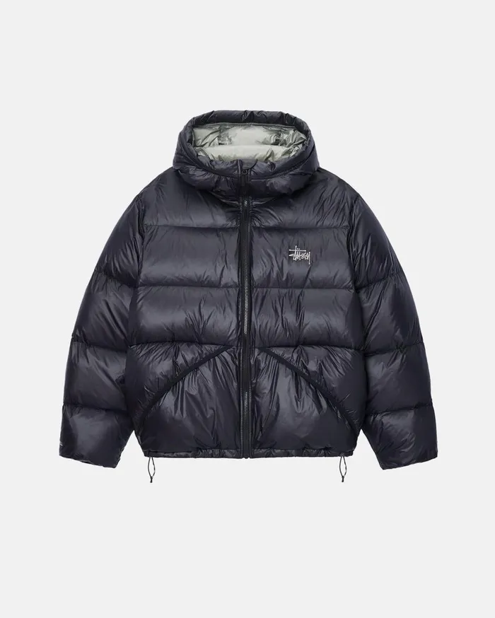Outerwear MenWomen Stussy DOWN PARKA MICRO RIPSTOP