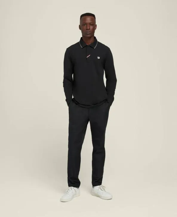 Pants and Joggers Men Wilson Staff Performance Pant Black Pants and Joggers Men Wilson Staff Performance Pant Black