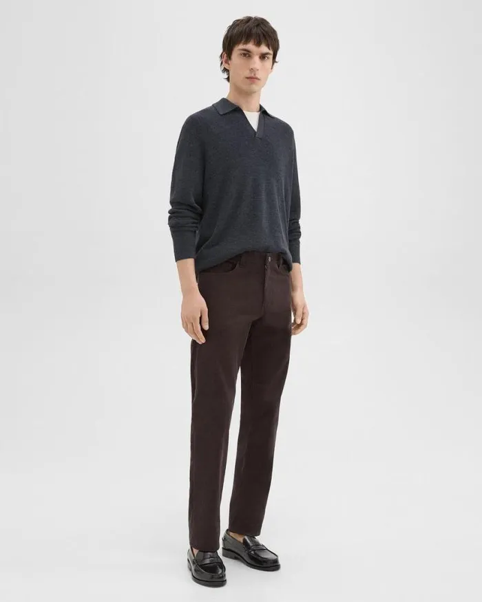 Pants Men Theory Raffi 5Pocket Pant In Stretch Corduroy Hickory Pants Men Theory Raffi 5Pocket Pant In Stretch Corduroy Hickory