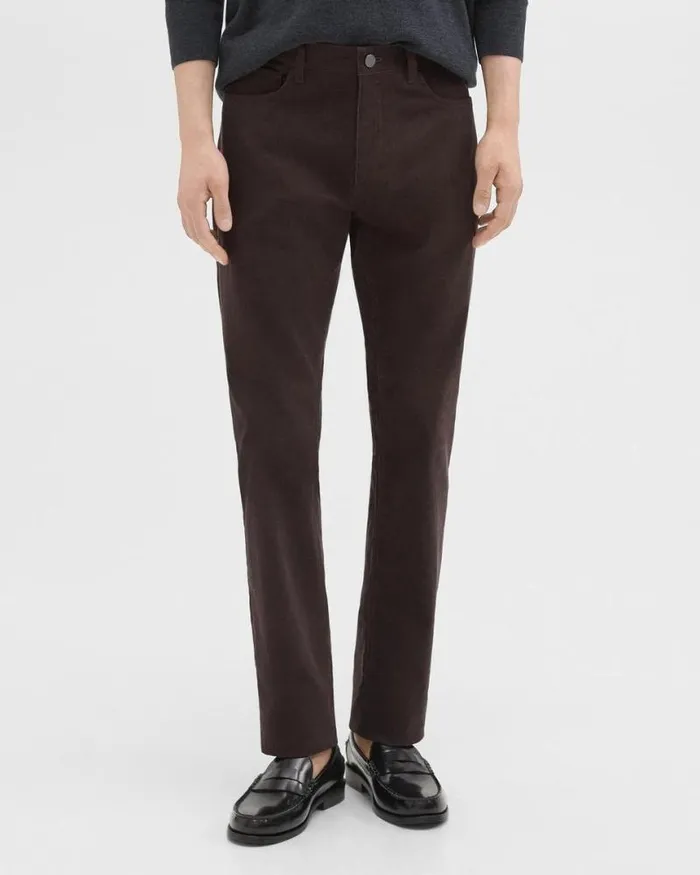 Pants Men Theory Raffi 5Pocket Pant In Stretch Corduroy Hickory Pants Men Theory Raffi 5Pocket Pant In Stretch Corduroy Hickory