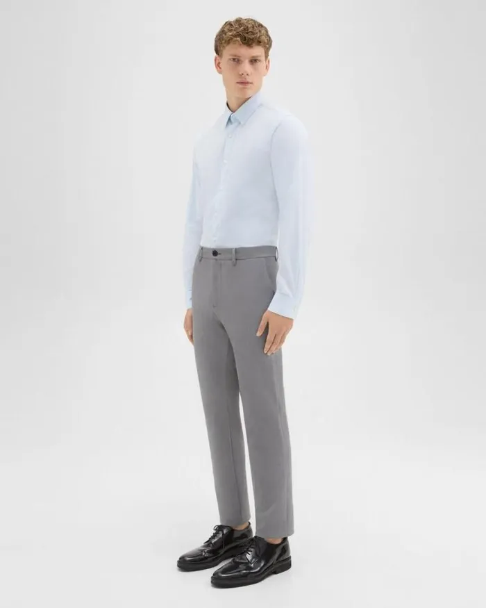 Pants Men Theory Zaine Pant In Precision Ponte Stone Pants Men Theory Zaine Pant In Precision Ponte Stone