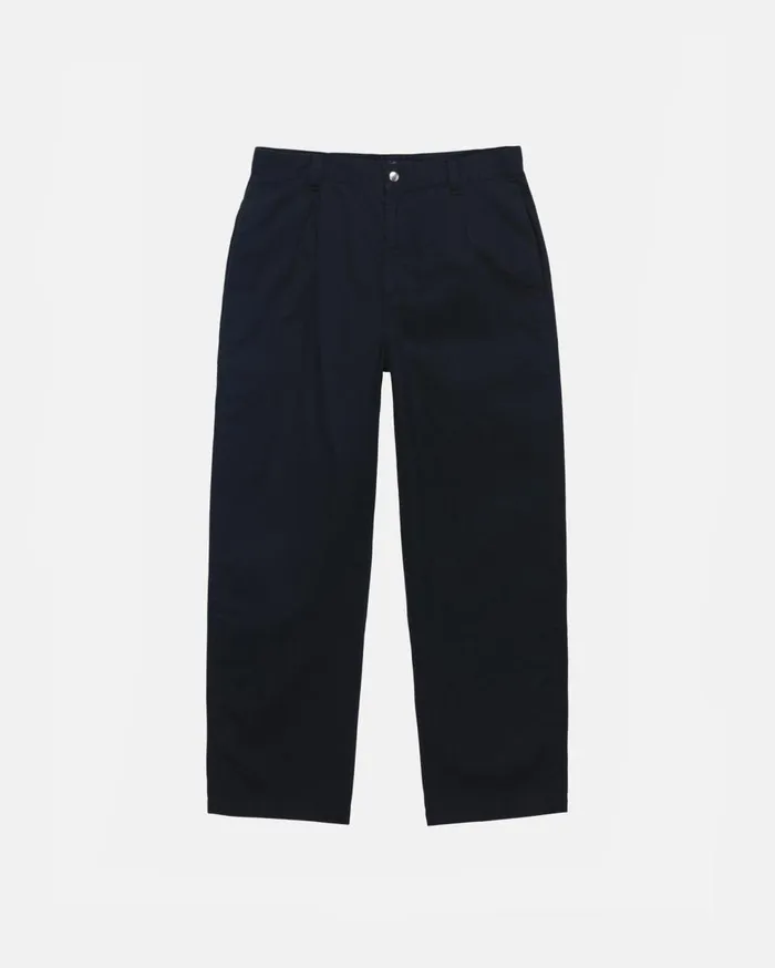 Pants MenWomen Stussy CHINO WORK PANT Black Pants MenWomen Stussy CHINO WORK PANT Black