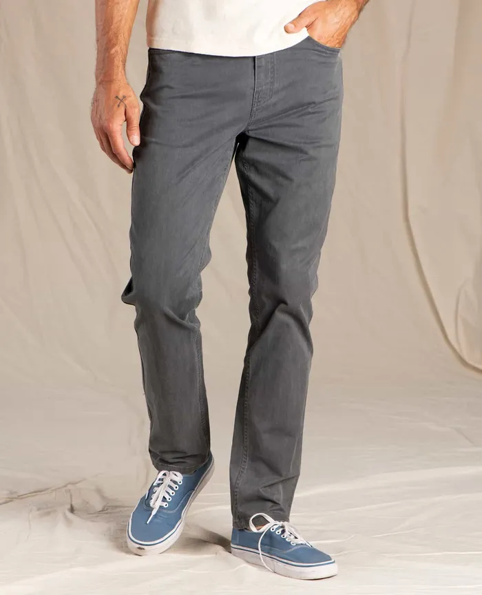 Pants Mission Ridge 5 Pocket Lean Pant Iron Vintage Wash ToadandCo Men8217s