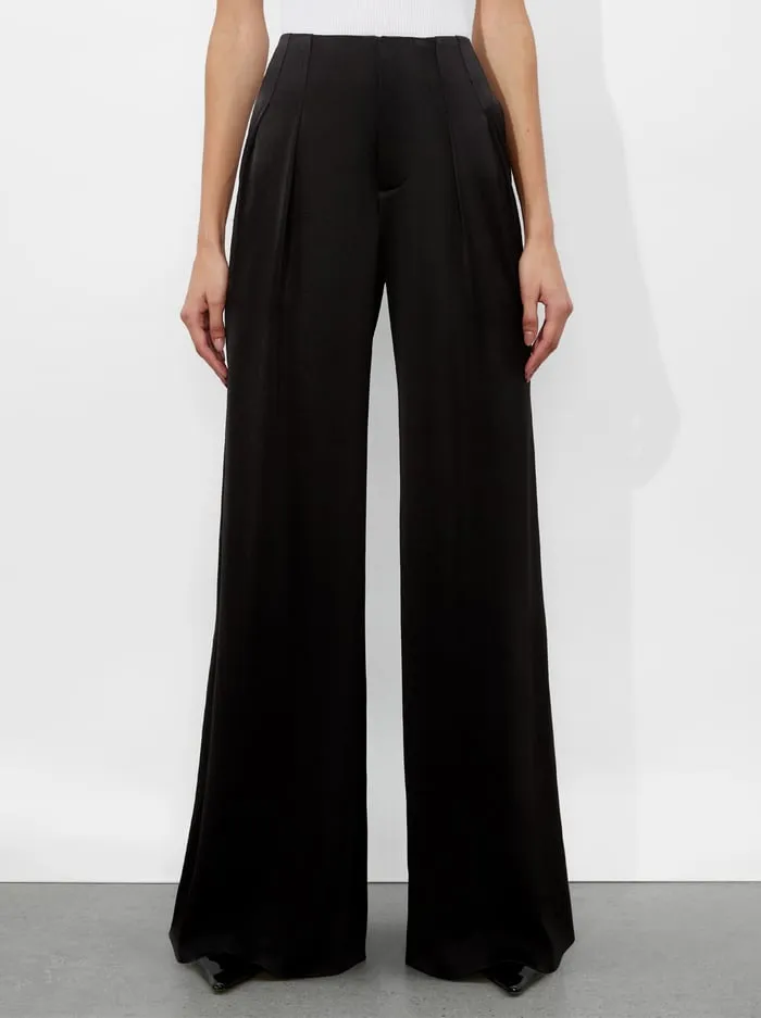 Pants Women Alice Olivia Eloise Wide Leg Pant Black