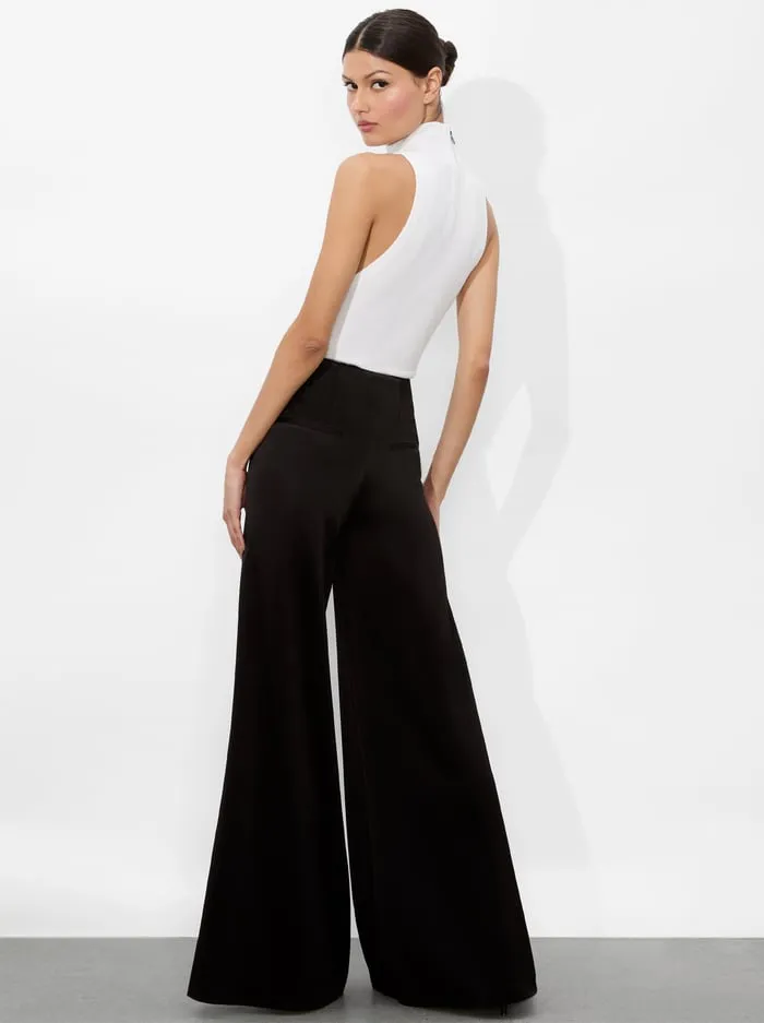 Pants Women Alice Olivia Eloise Wide Leg Pant Black