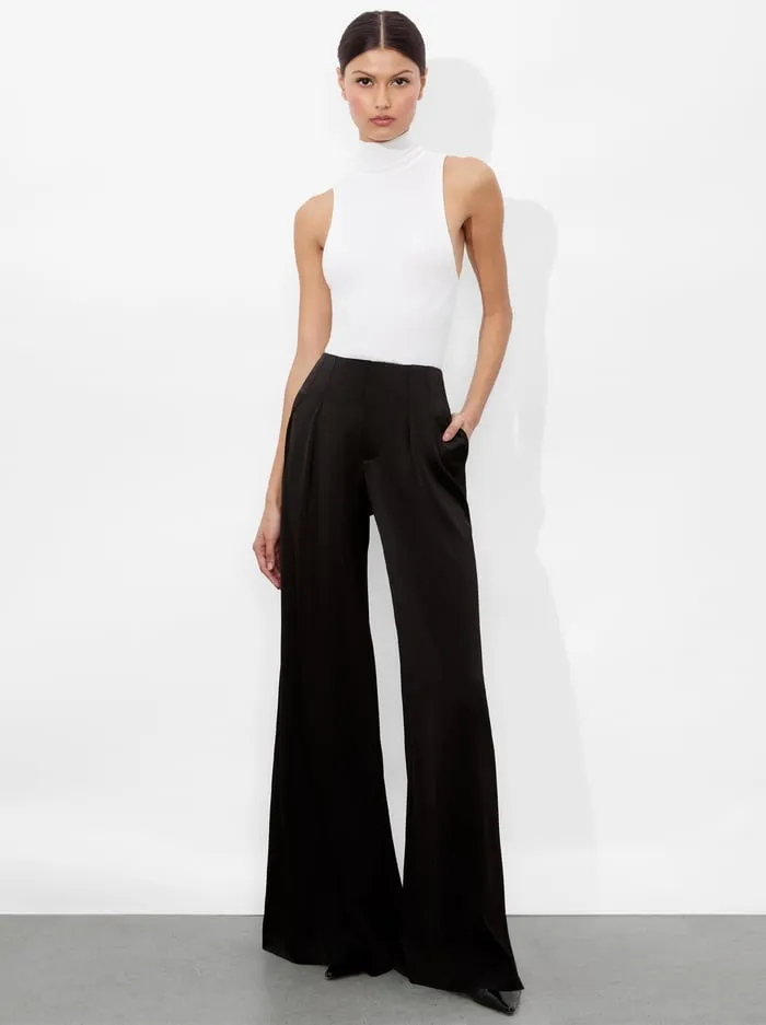 Pants Women Alice Olivia Eloise Wide Leg Pant Black