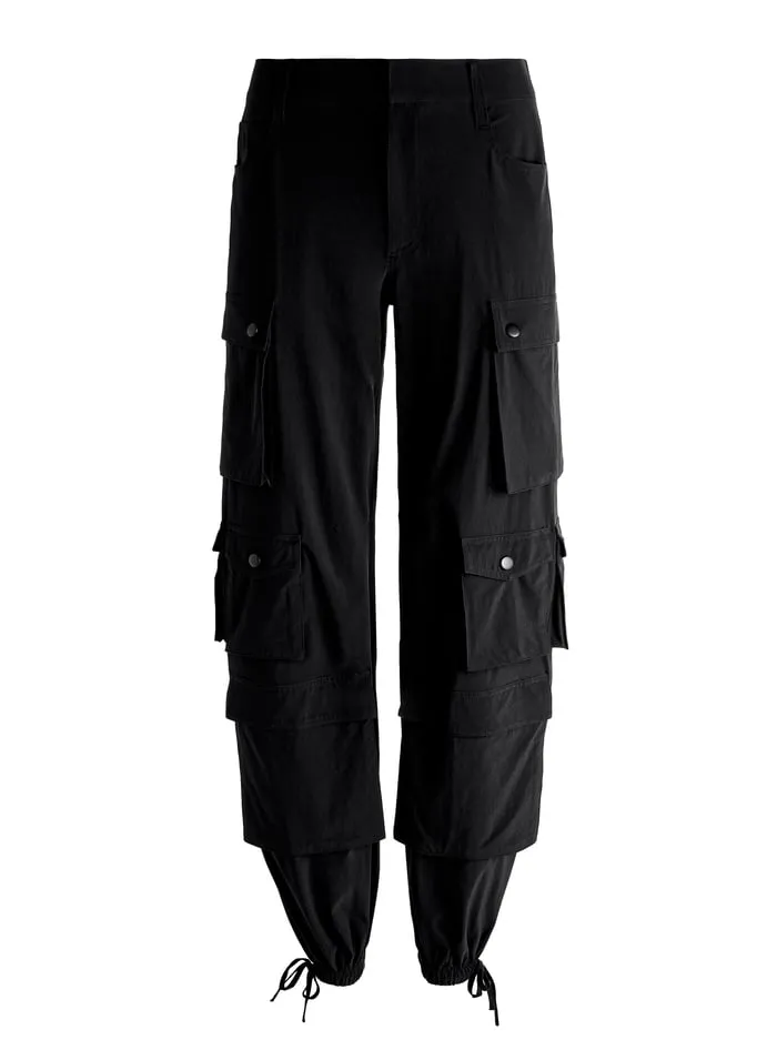 Pants Women Alice Olivia Olympia Cargo Pants Black