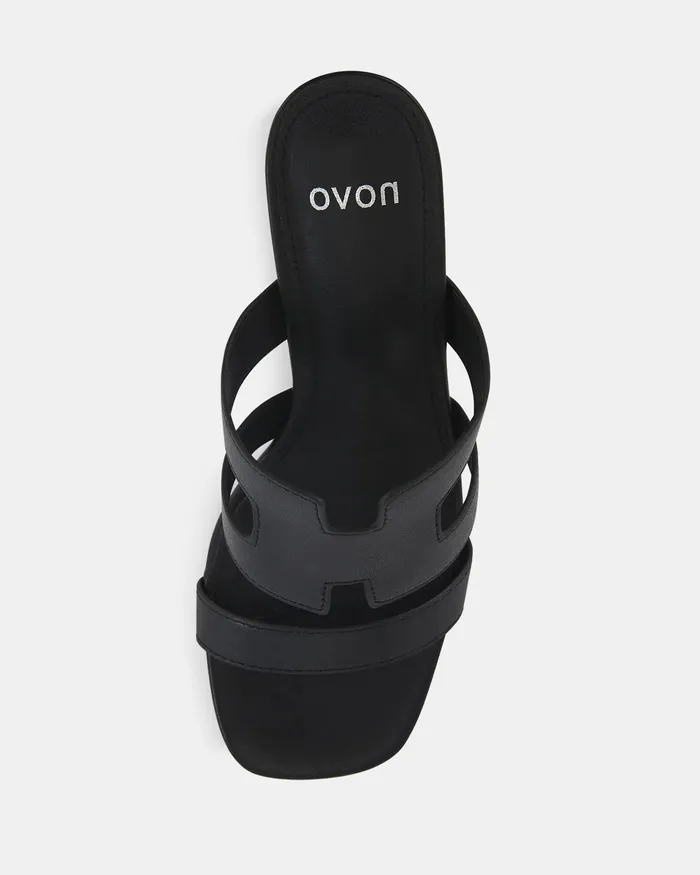 Party NOVO Shoes Women FREDDY BLACK Open Toe Heels
