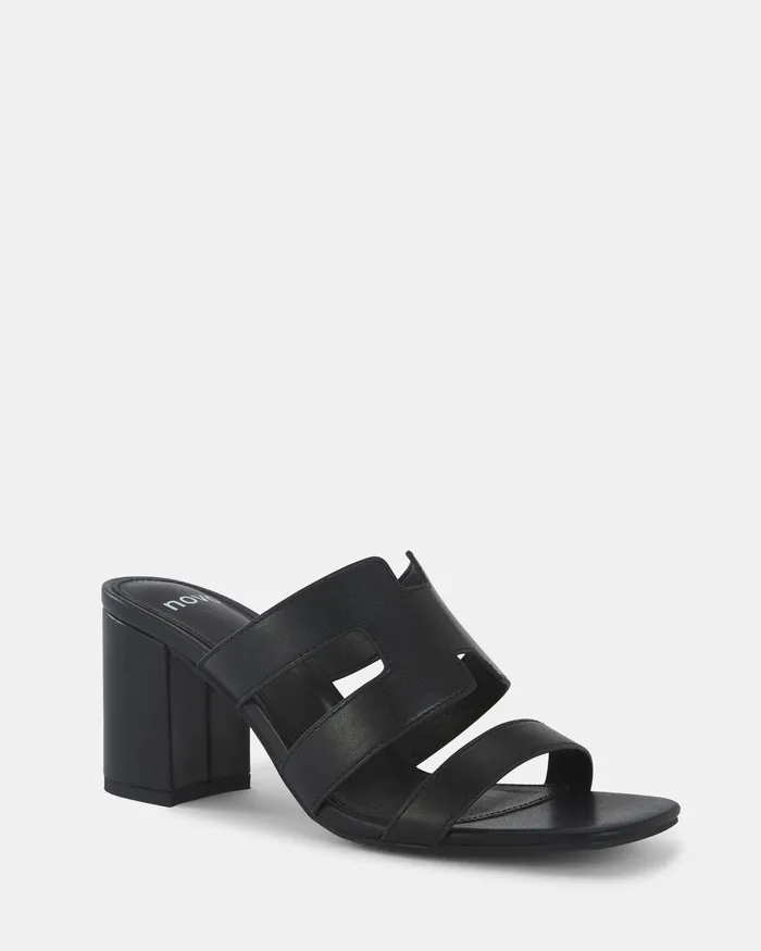 Party NOVO Shoes Women FREDDY BLACK Open Toe Heels