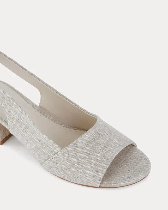 Party NOVO Shoes Women URLANDO LINEN Low Heels