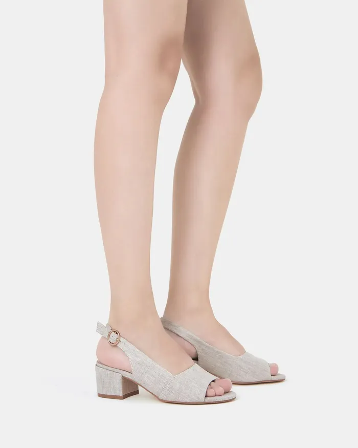 Party NOVO Shoes Women URLANDO LINEN Low Heels