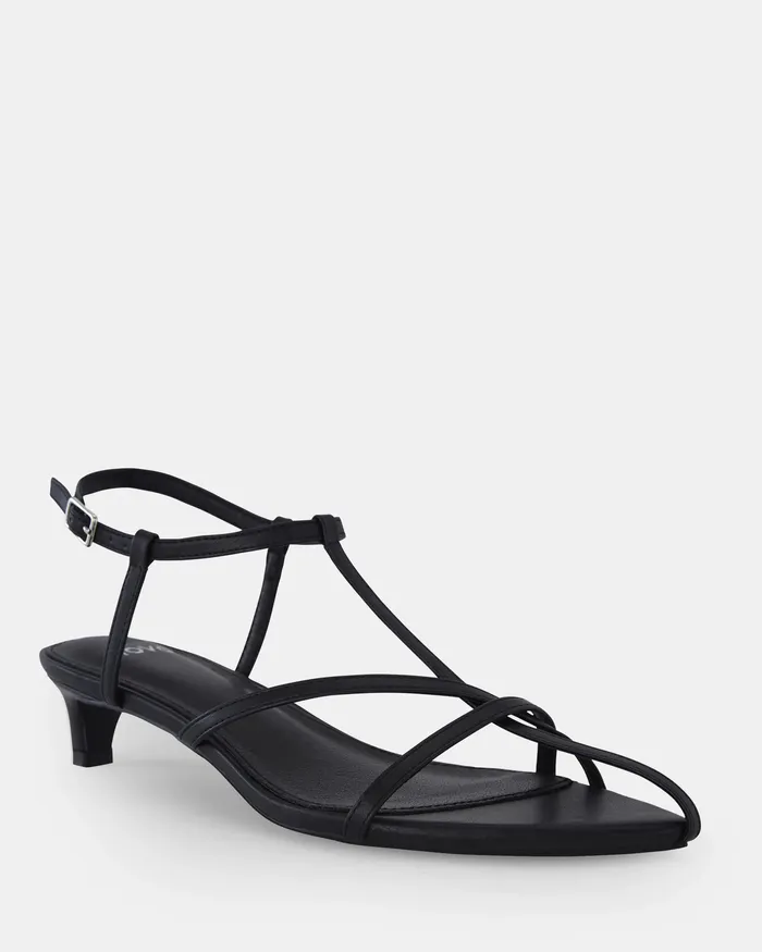 Party NOVO Shoes Women ZAGE BLACK Kitten Heels