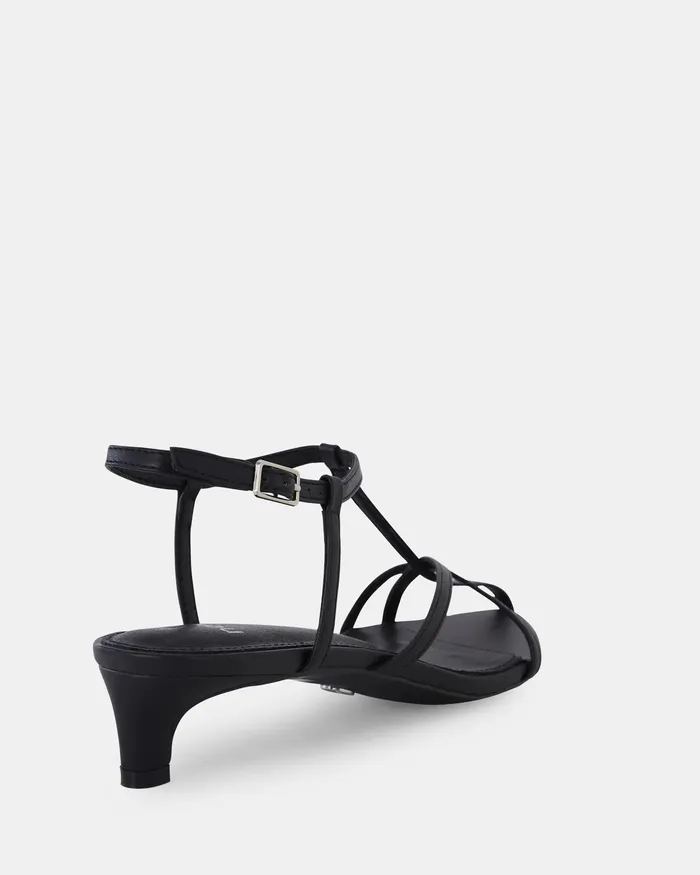 Party NOVO Shoes Women ZAGE BLACK Kitten Heels