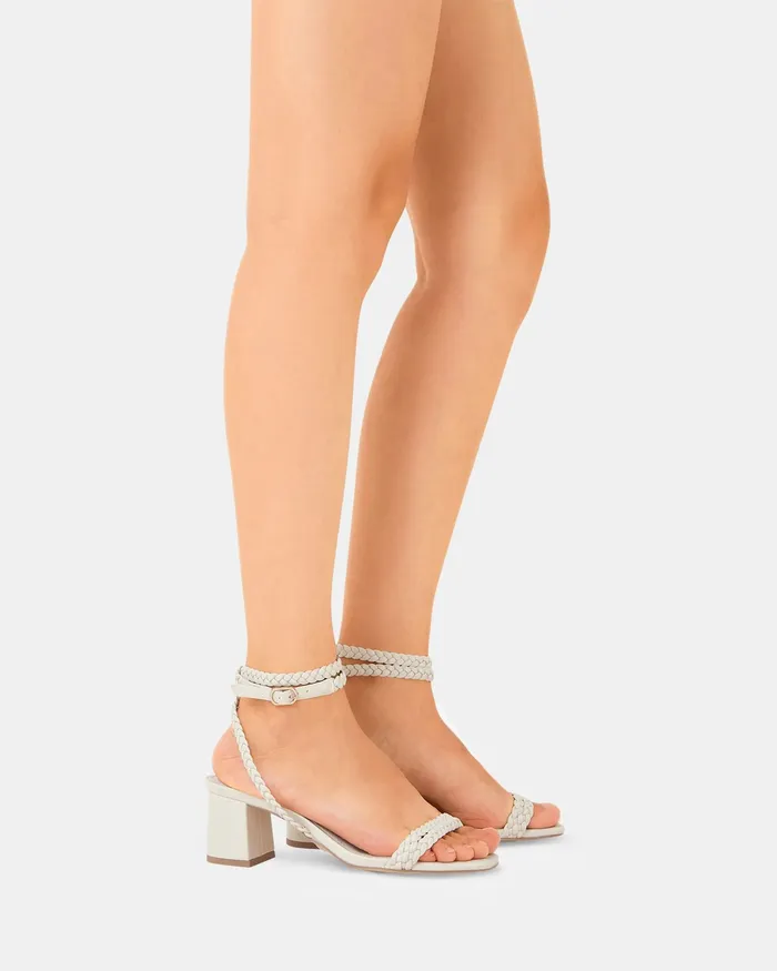 Party Women USUKI CREAM Open Toe Heels NOVO Shoes