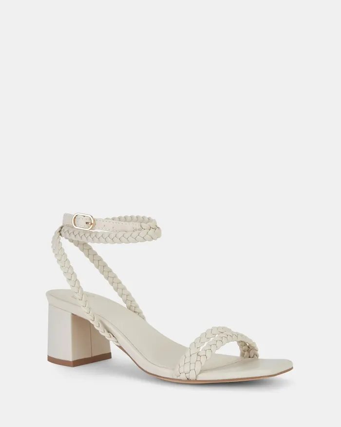 Party Women USUKI CREAM Open Toe Heels NOVO Shoes