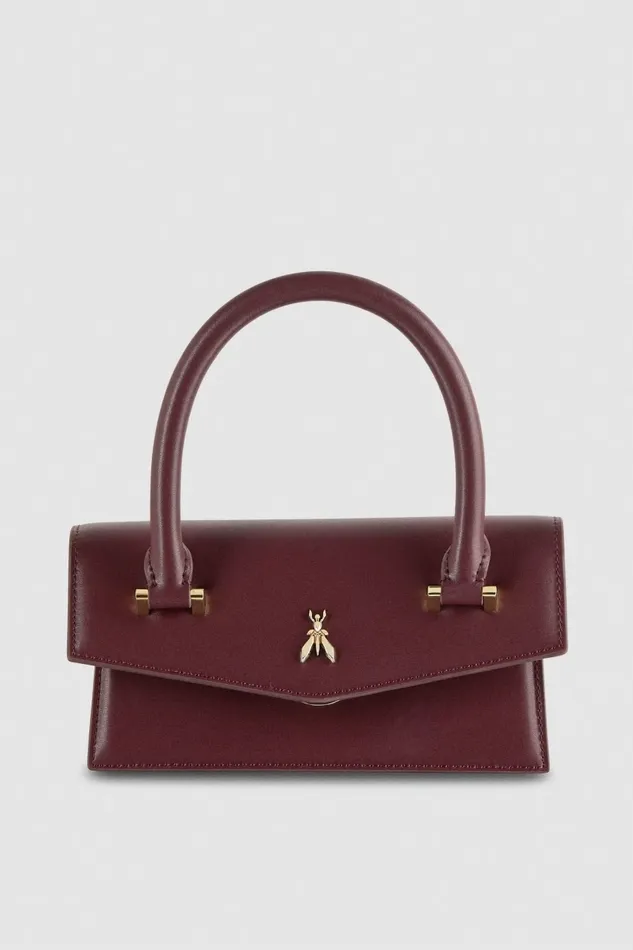 Patrizia Pepe Crossbodys Fly Bamby Shoulder Bag With Handles Purple 8211 Women Patrizia Pepe Crossbodys Fly Bamby Shoulder Bag With Handles Purple 8211 Women