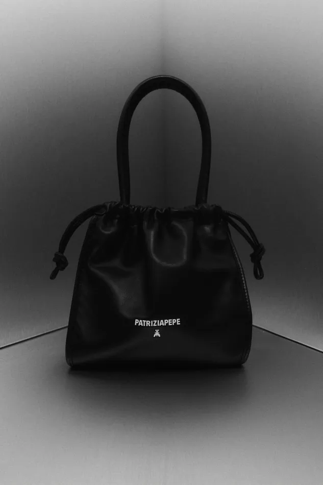 Patrizia Pepe Handbags Small Soft Rock Bag Black 8211 Women