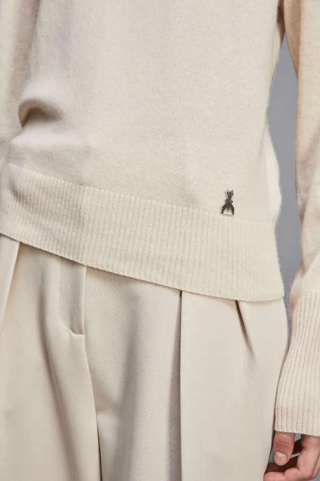 Patrizia Pepe Knitwear Cashmere Jumper Beige 8211 Women