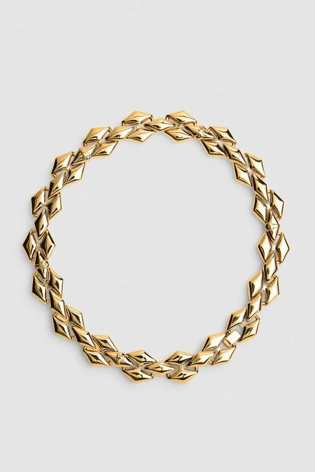 Patrizia Pepe Necklaces New Chain Brass Necklace Gold 8211 Women
