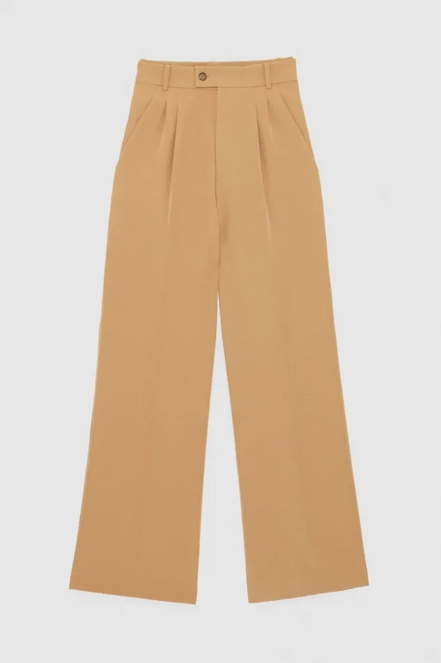 Patrizia Pepe Pants Regular Fit Soft Pants Beige 8211 Men