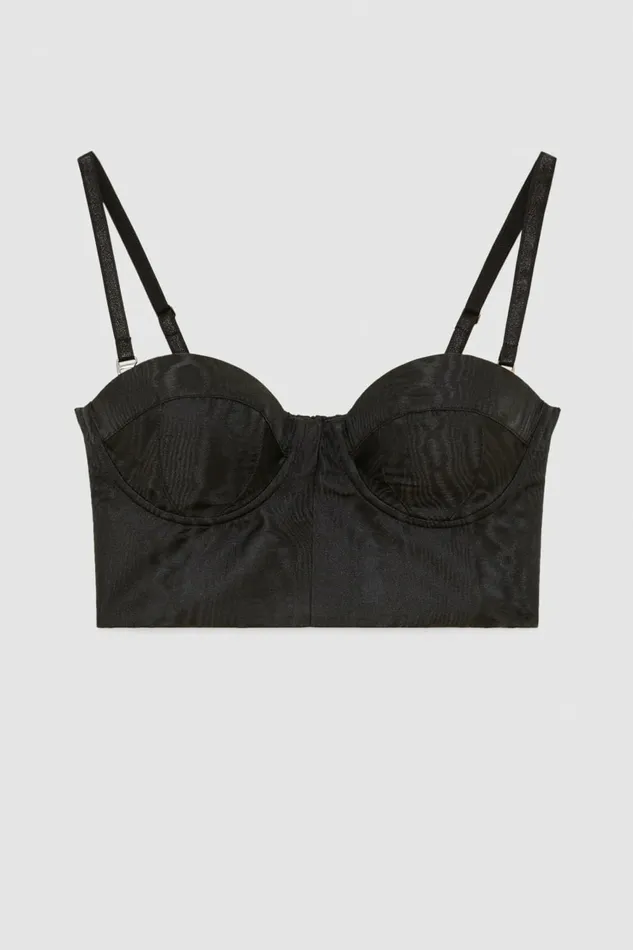 Patrizia Pepe Tops Bustier Top Black 8211 Women