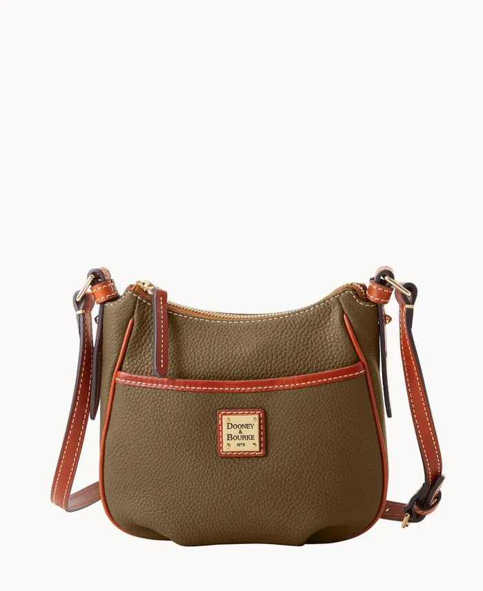 Pebble Grain Margo Crossbody Olive Woman Dooney and Bourke Crossbodies