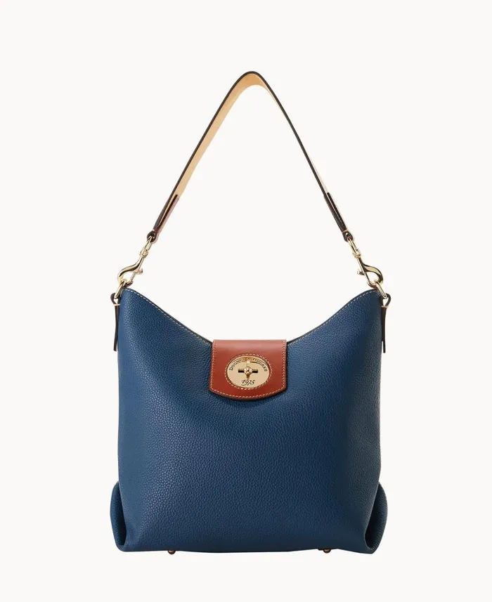 Pebble Turnlock Sac 30 Jeans Woman Dooney and Bourke Shoulder Bags