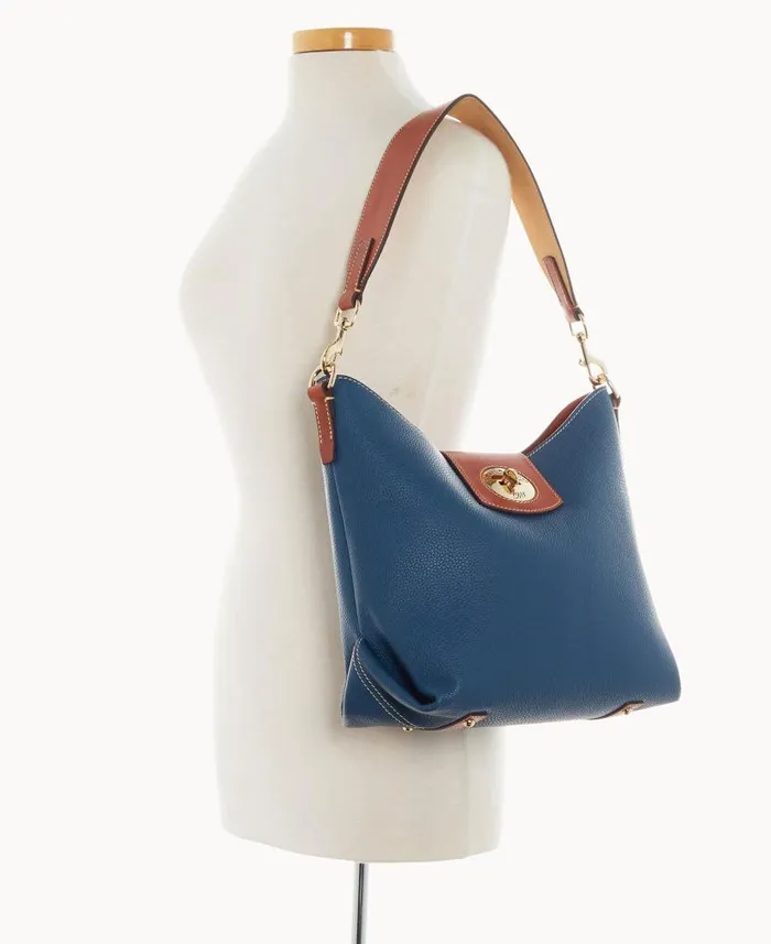 Pebble Turnlock Sac 30 Jeans Woman Dooney and Bourke Shoulder Bags Pebble Turnlock Sac 30 Jeans Woman Dooney and Bourke Shoulder Bags
