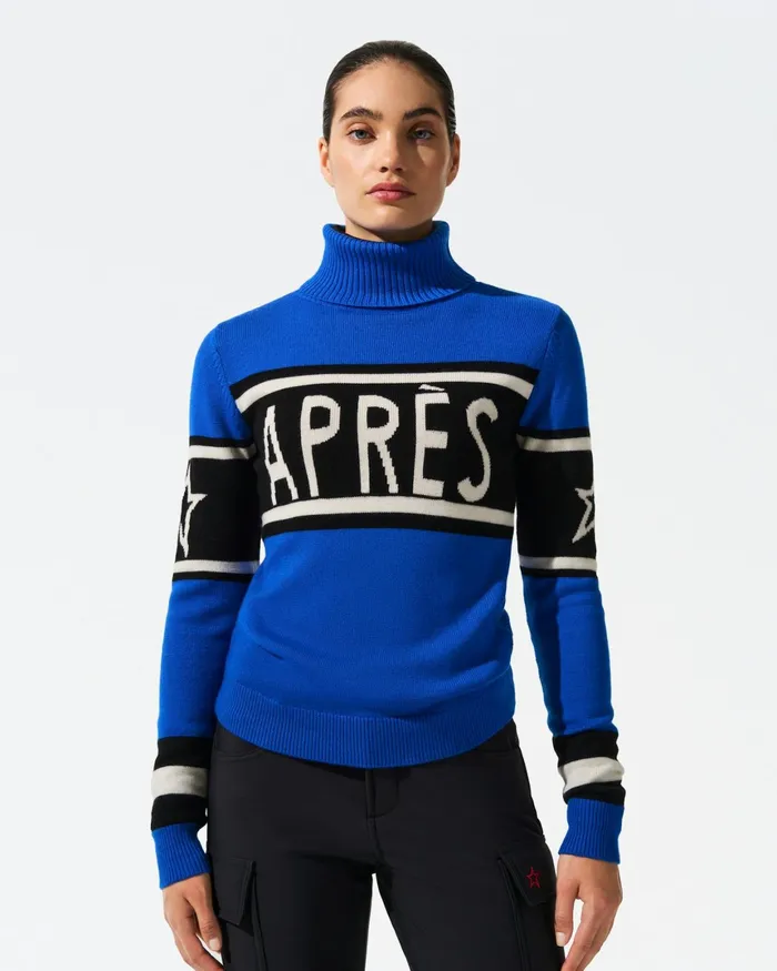 Perfect Moment Aprs Merino Wool Sweater True Indigo Women Tops