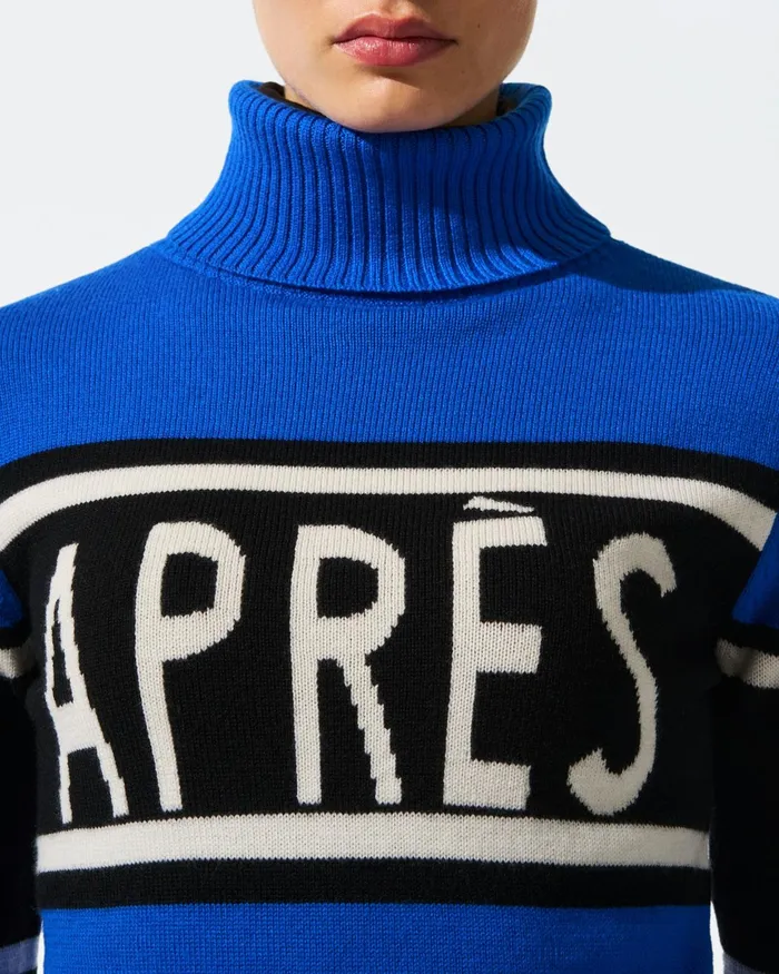 Perfect Moment Aprs Merino Wool Sweater True Indigo Women Tops