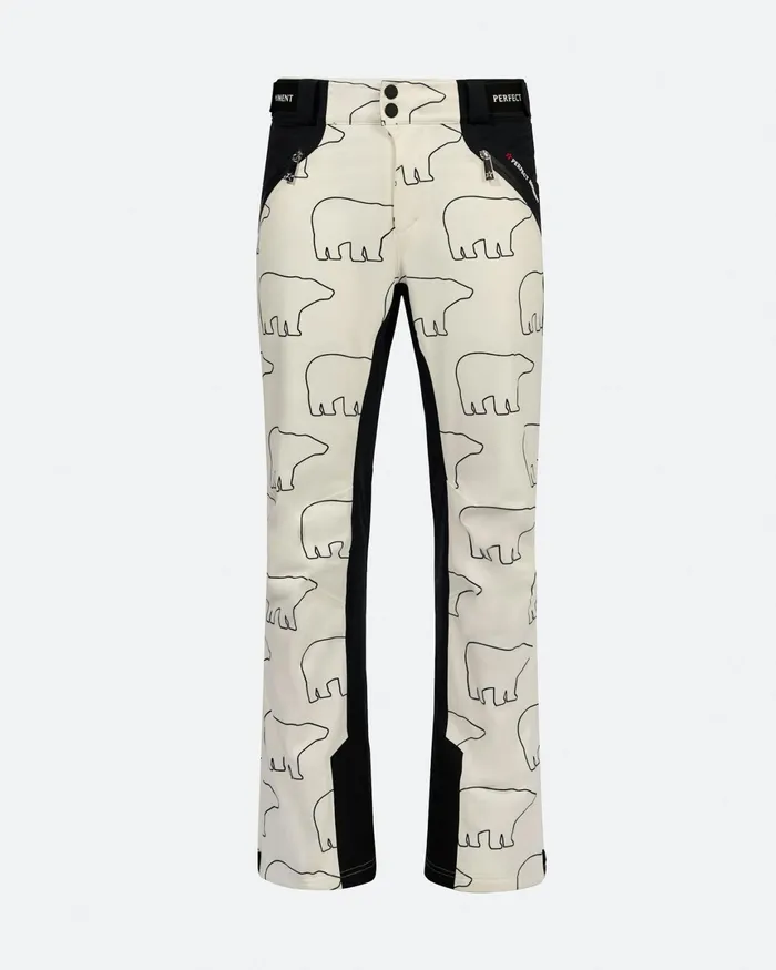 Perfect Moment Chamonix Ski Pant Bear Print Men Pants
