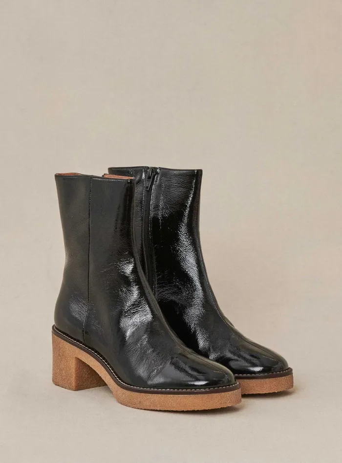 Petite Mendigote Ankle Boots Fw24 Bottine A Talon Black 8211 Women