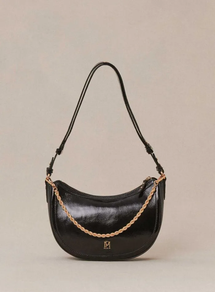 Petite Mendigote Shoulder Bags Fw24 Sac Saula Avec Chaine Retail Noir 8211 Women Petite Mendigote Shoulder Bags Fw24 Sac Saula Avec Chaine Retail Noir 8211 Women
