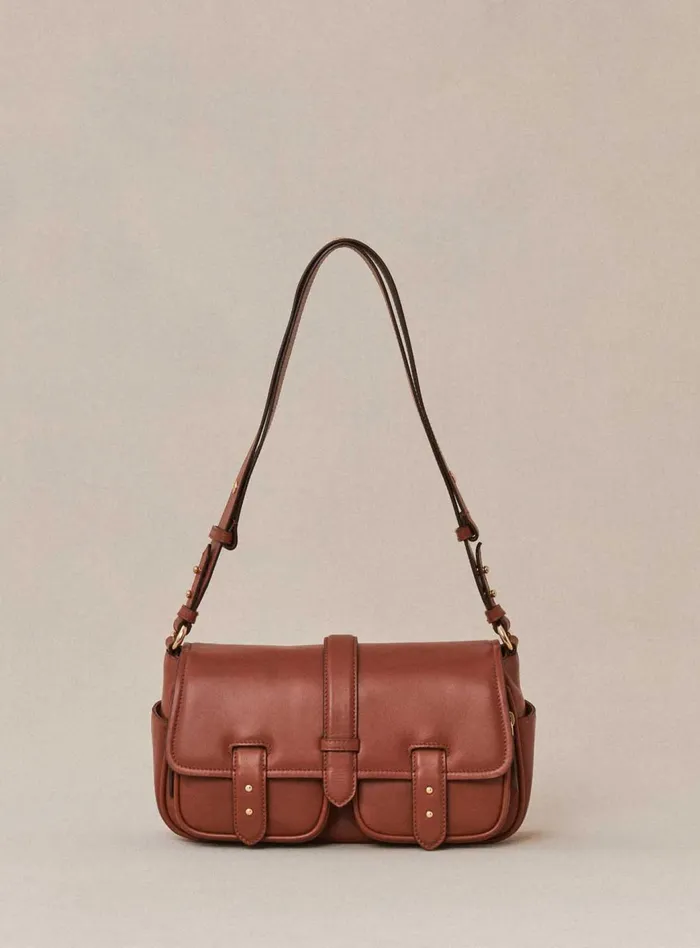 Petite Mendigote Shoulder Bags Fw24 Sac Steve Multipoches Camel 8211 Women