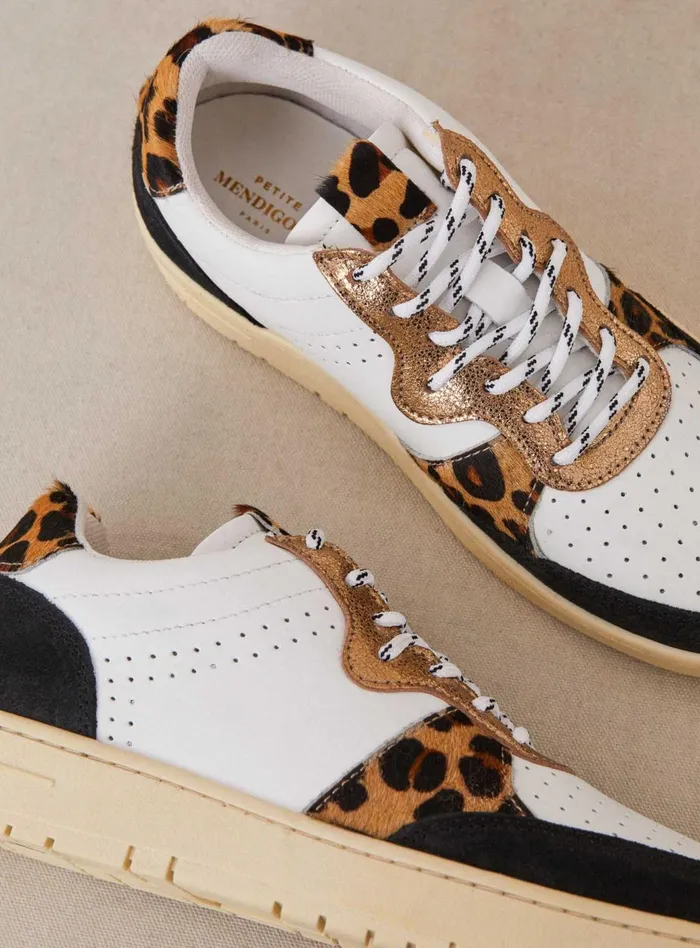 Petite Mendigote Sneakers Fw24 Baskets Carlo Leopard Leopard 8211 Women