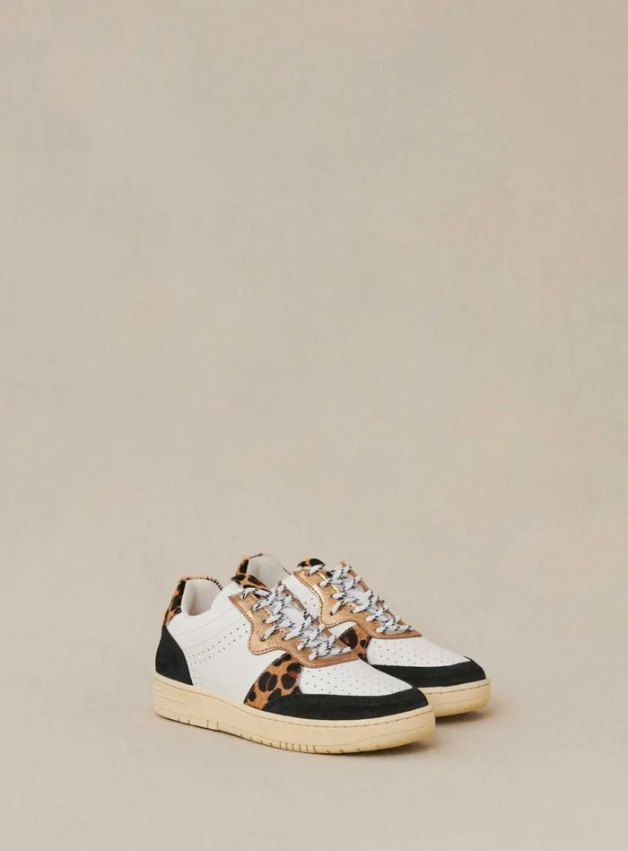 Petite Mendigote Sneakers Fw24 Baskets Carlo Leopard Leopard 8211 Women