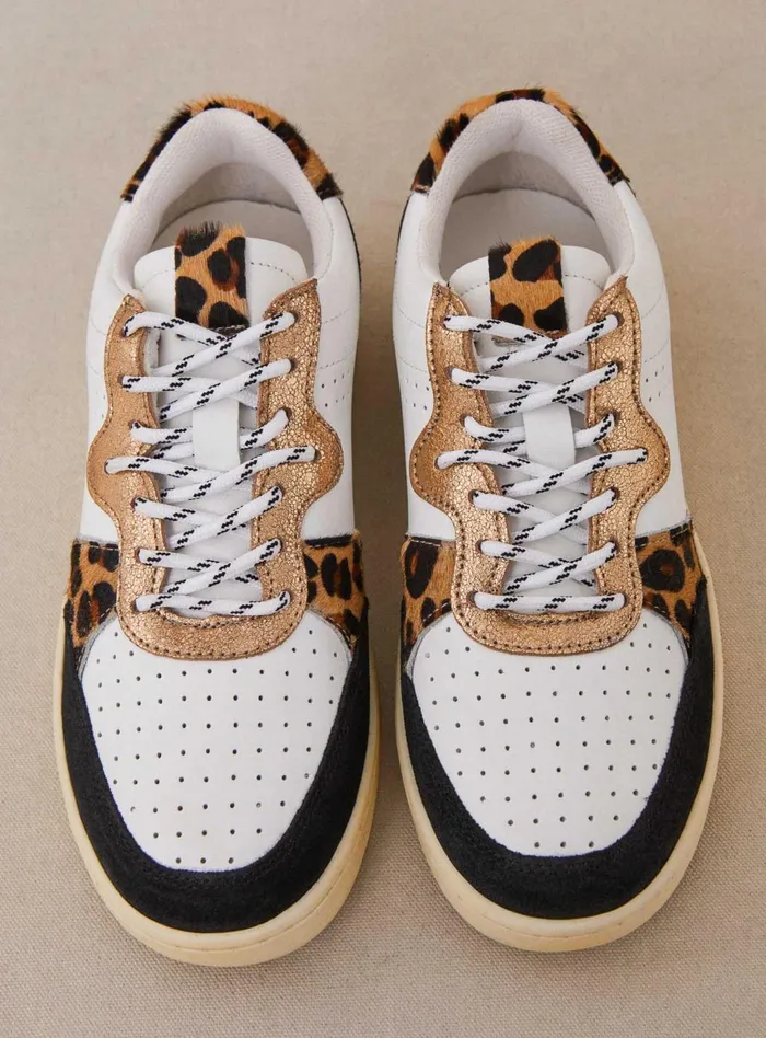 Petite Mendigote Sneakers Fw24 Baskets Carlo Leopard Leopard 8211 Women