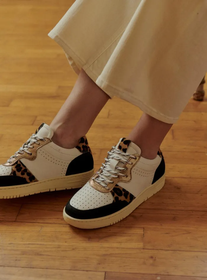 Petite Mendigote Sneakers Fw24 Baskets Carlo Leopard Leopard 8211 Women