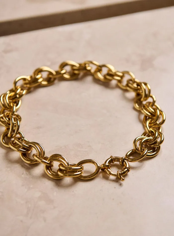 Petite Mendigote The Jewels Annie Necklace Golden 8211 Women