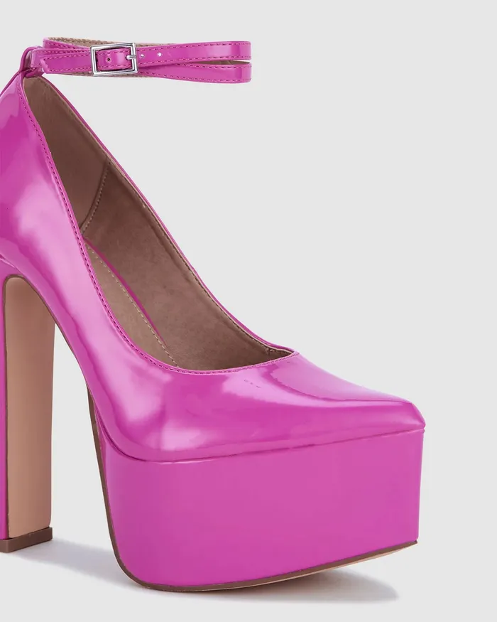 Pumps NOVO Shoes Women ZARMANIA MAGENTA PATENT