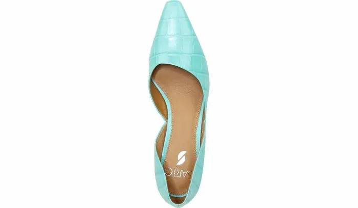 Pumps Women Franco Sarto Sarto Rita Pump Aqua Crocco Leather