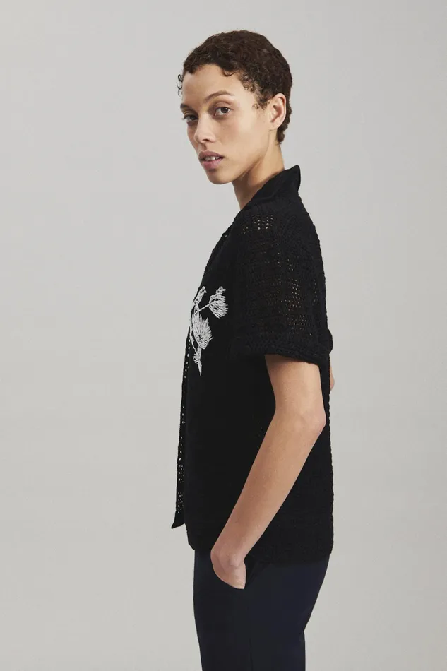 Rachel Comey Knits Women Curt Top Black