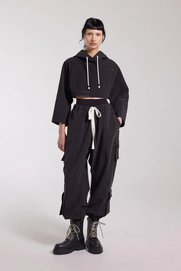 Raincoats Women Stutterheim Lilla Tre Matte Raincoat Black