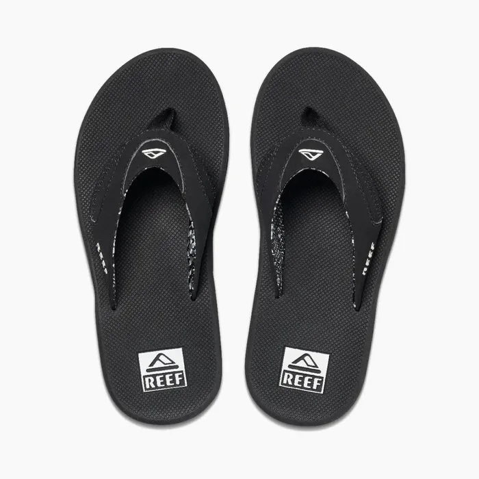 Reef Flip Flops Fanning Black 8211 Women Reef Flip Flops Fanning Black 8211 Women