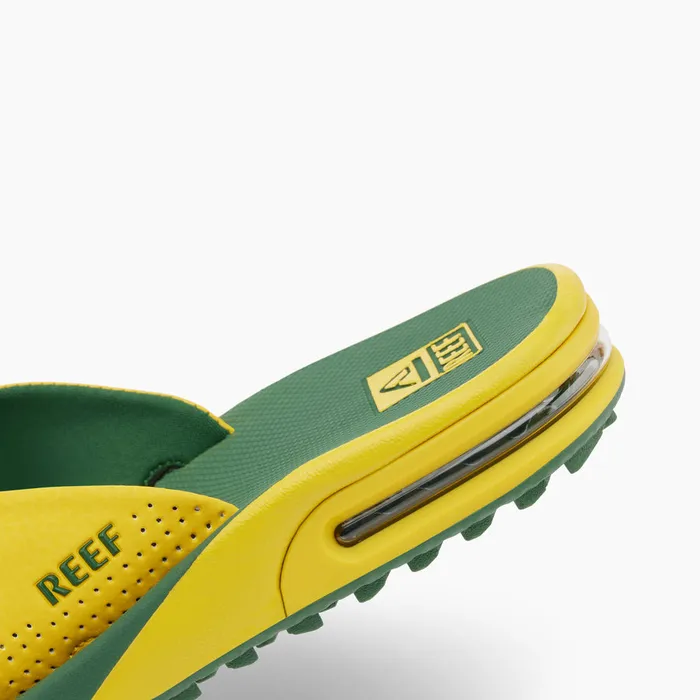 Reef Flip Flops Fanning Pregame Yellowgreen 8211 Men Reef Flip Flops Fanning Pregame Yellowgreen 8211 Men