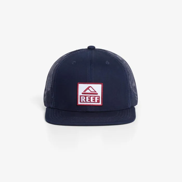 Reef Hats and Beanies Eades Twill Snapback Hat Insigna Blue 8211 Men