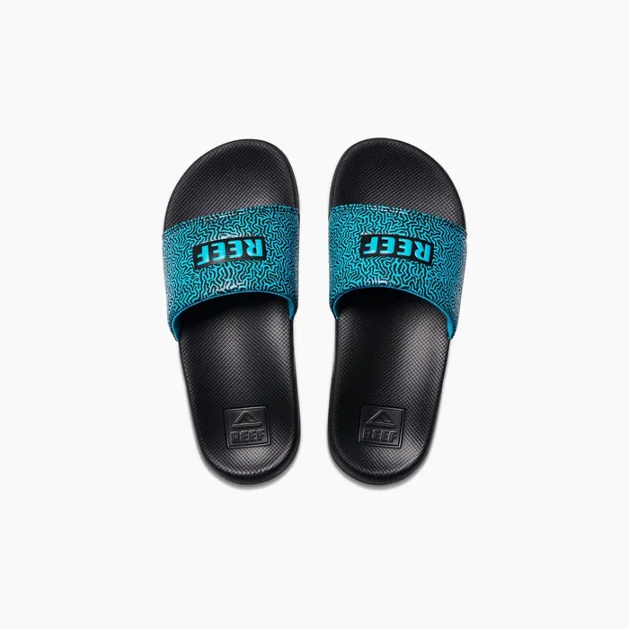 Reef Kids 58 Years One Slide Blue Coral